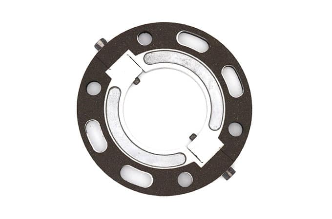 2-piece clutch brake assembly